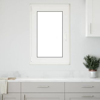 Berkfield Home Basement Window RISOR 60x100 cm Tilt&Turn DIN Left Anthracite