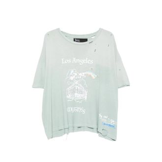 Paly Hollywood Distressed Graphic-print T-shirt