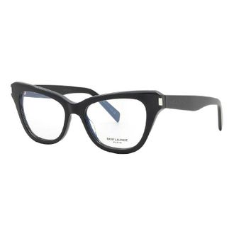 Saint Laurent Cat-Eye Full Rim Eyeglasses - Black