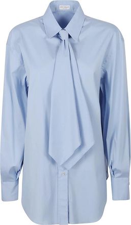 Brunello Cucinelli Donna, Camicette, Blu, M, new