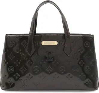 Louis Vuitton Amarante Galle Monogram Vernis Handbag Tote Bag (Pre-Owned)
