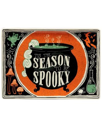Certified International Scaredy Cat Rectangular Platter