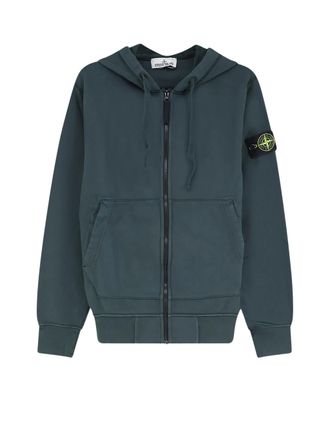 Stone Island Cotton Logo Sweatshirt