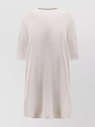 Balenciaga cotton semi fitted t-shirt mini dress