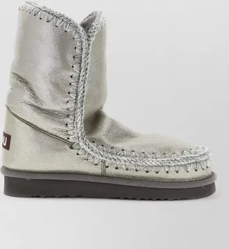 Mou sheepskin leather eskimo 24 ankle boots