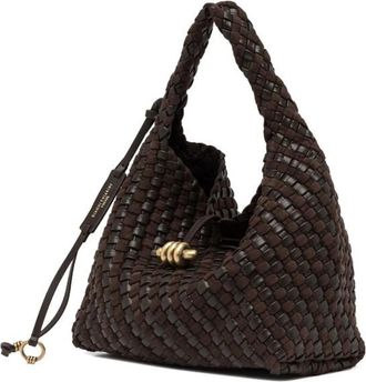 Gianni Chiarini Aurelie Schoudertas - Dames - Schoudertassen - Bruin - ONE Size - Leer - Tassen