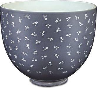 KitchenAid Bol De Cer&aacute;mica Artesanal &Uacute;nico De 4,7 L, Kitchenaid, Color Azul