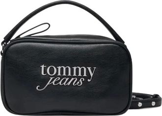 Tommy Jeans Bolso tipo c&aacute;mara Bold Script - Bags - Mujer - Negro - ONE SIZE