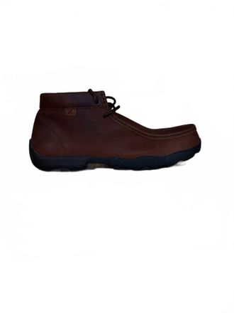 Twisted X Boots Mens Leather Safety Toe Sneakers In Brown
