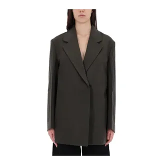 STUDIO NICHOLSON Blazers, female, Gray, Size: XS Araz Jacket