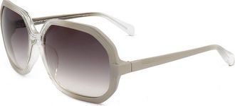 Linda Farrow MATTHEW WILLIAMSON MW19 C6 Womens Sunglasses Grey Size Standard