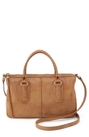Hobo Expedition Leather Satchel in Whiskey at Nordstrom