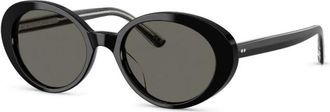 Oliver Peoples Zonnebril - Dames - Zonnebrillen - Zwart - 51 MM - Accessoires