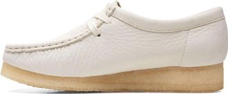 Clarks (WMNS) Clarks Wallabee White Nubuck 26165560