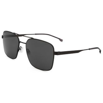HUGO BOSS Mens 58mm Grey Sunglasses BOSS1695-S-SVK-58