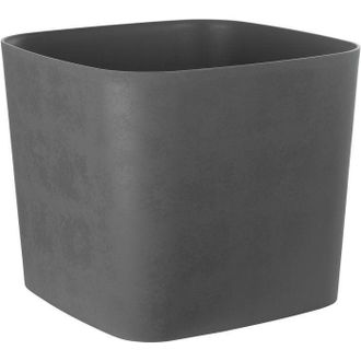 OEM Maceta Cuadrada - Garden Id - Swing Cuadrado - 16 L - 30 X 30 H 25 Cm - Gris