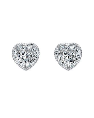 Rachel Glauber Diamond Cz Earrings