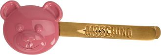 Moschino Accessoires, Dames, Roze, ONE Size, Teddybeer Haarclip