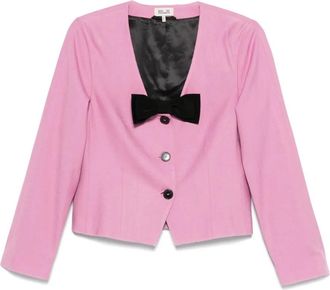 Baum Und Pferdgarten Giacca con fiocco - Rosa