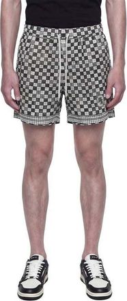 Amiri MA Checkered Shorts