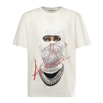 Ih Nom Uh Nit IH NOM UH Nit, Heren, Tops, Wit, Maat: 2XL Katoen