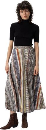 Missoni Pleated Midi Skirt In Knit in Multicoloured at Nordstrom, Size 40 It