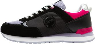 Colmar Black Sneakers Travis Mellow - Dames - Sneakers - Zwart - 38 EU - Leer - Schoenen