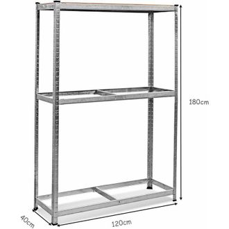 Costway Costway Soporte Para Neum&aacute;tico Soporte Para Llantas Metal En Taller Garaje 180x120x40cm