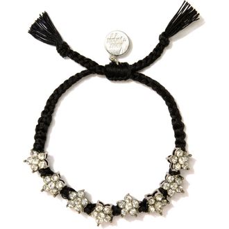 Venessa Arizaga Blossom Beach Bracelet in Black at Nordstrom