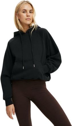 Cotton On Womens Active Plush Essential Raglan Hoodie in Black at Nordstrom, Size Xx-Small
