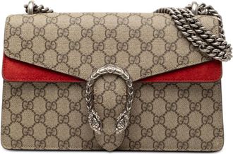 Gucci Pre-owned Gucci Medium GG Supreme Dionysus Shoulder Bag 400249 520981