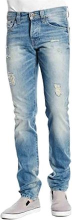 Pepe Jeans London Cane Slim Jeans - Heren - Regular Fit Jeans - Blauw - W32 L34 - Katoen - Jeans