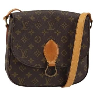 Louis Vuitton Pre-owned Cross Body Bags, female, Brown, Size: ONE SIZE Pre-owned Vintage Canvas Cross Body Bag