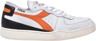 Diadora MI Basket Row Cut - Dames - Sneakers - Veelkleurig - 40 EU - Katoen - Schoenen