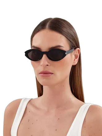 Saint Laurent Womens Sunglasses Black Acetate Eyewear