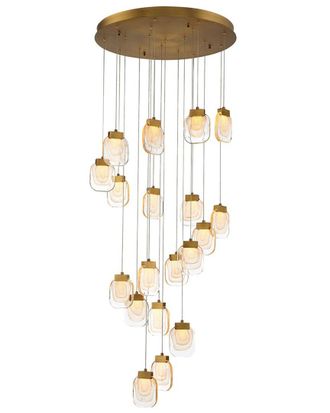 Eurofase Lighting Paget 19-Light 29In Multi Drop Chandelier