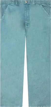 Awake NY Pantaloni con ricamo - Blu