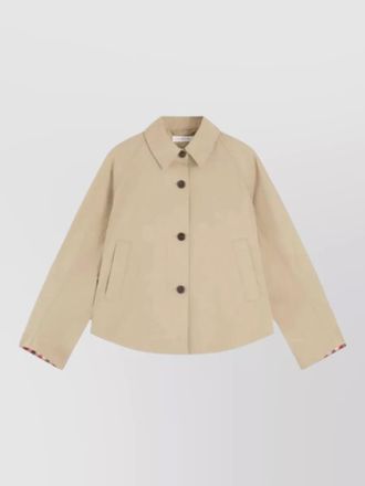 Tommy Hilfiger cotton short single breasted coat
