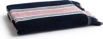 Christy College Stripe Hammam Inspired Beach Towels in Navy at Nordstrom