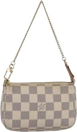 Louis Vuitton Pre-owned Mini Bags, female, White, Size: ONE SIZE Pre-owned Mini Bag