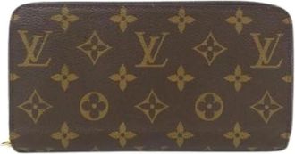 Louis Vuitton Pre-owned Wallets, female, Brown, Size: ONE SIZE Pre-owned Canvas Wallet