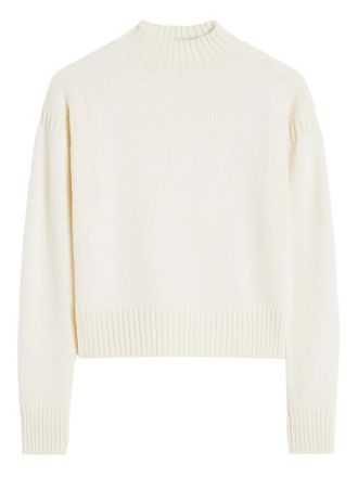 Jil Sander wool jumper - women - Wool - 38 - Neutrals