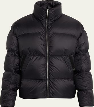 Mordecai Mens Nylon Down Full-Zip Puffer Jacket