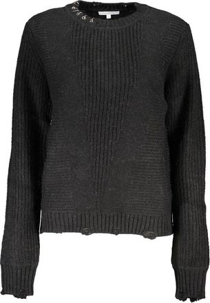 Patrizia Pepe Black Acrylic Womens Womens Sweater