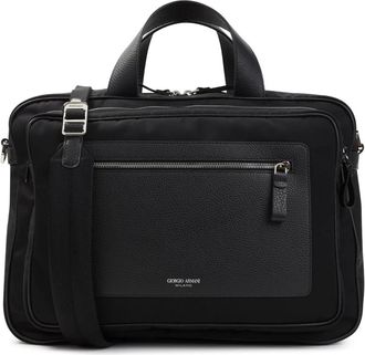 Giorgio Armani Borsa ventiquattrore - - Bags - Uomo - Nero - ONE SIZE