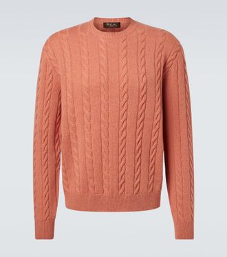 Loro Piana Cedar cable-knit cashmere sweater