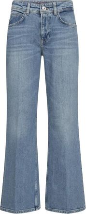 Mos Mosh Flared Jeans - Dames - Flared Jeans - Blauw - W33 - Jeans