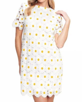 Flying Tomato Daisy Bliss Lace Mini Dress In White