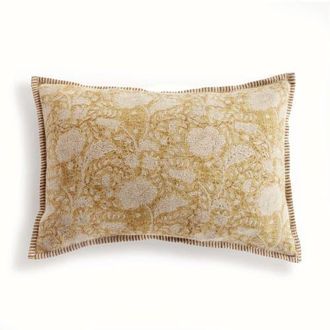 Napa Home & Garden Pascaline Lumbar Pillow in Yellow at Nordstrom, Size 14X20