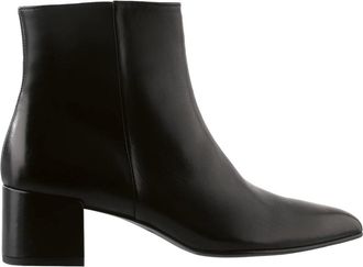 H&ouml;gl Schoenen, Dames, Zwart, 36 EU, Leer, Beatrice Enkellaarsjes